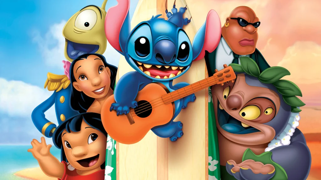 Cena do filme Lilo & Stitch
