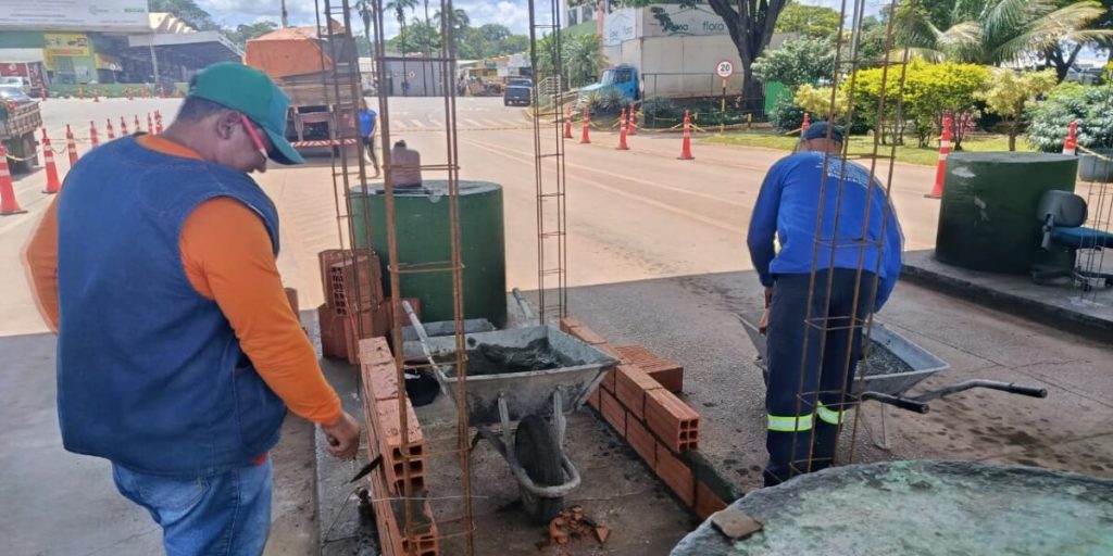 Obras de modernização na Ceasa