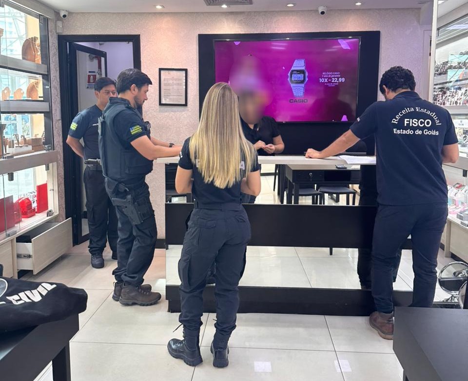Operação investiga fraude fiscal em empresas de joias