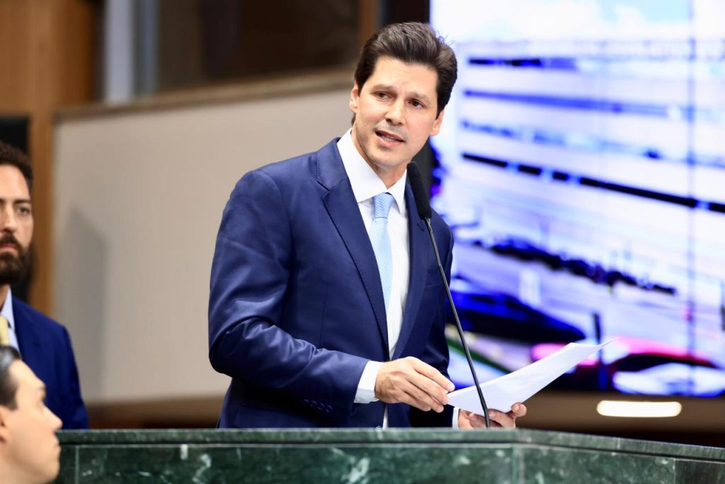 Posse de Daniel Vilela (Foto: Secom)