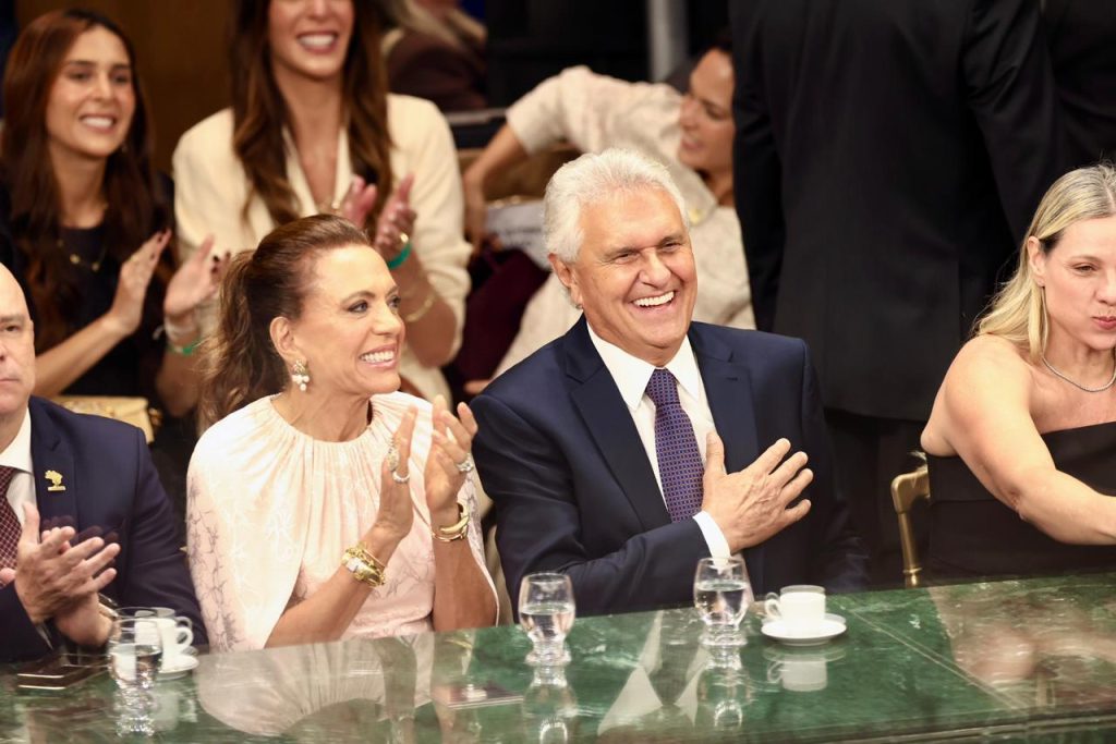 Posse de Daniel Vilela (Foto: Secom)