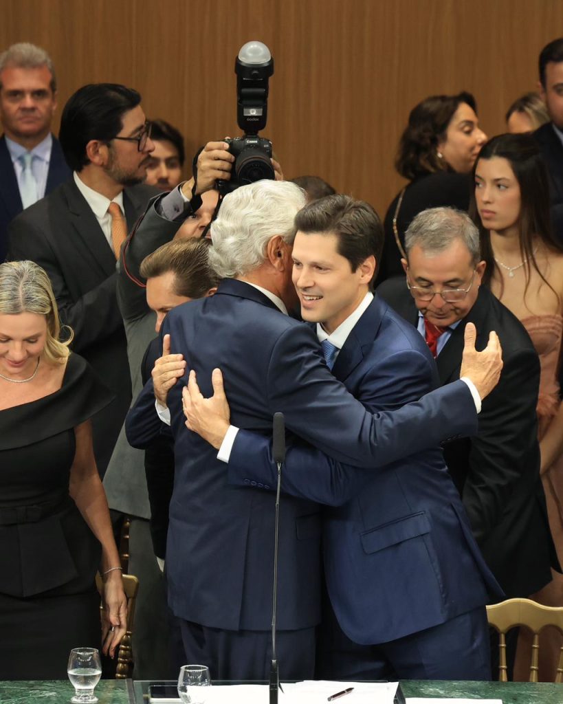 Posse de Daniel Vilela (Foto: Secom)