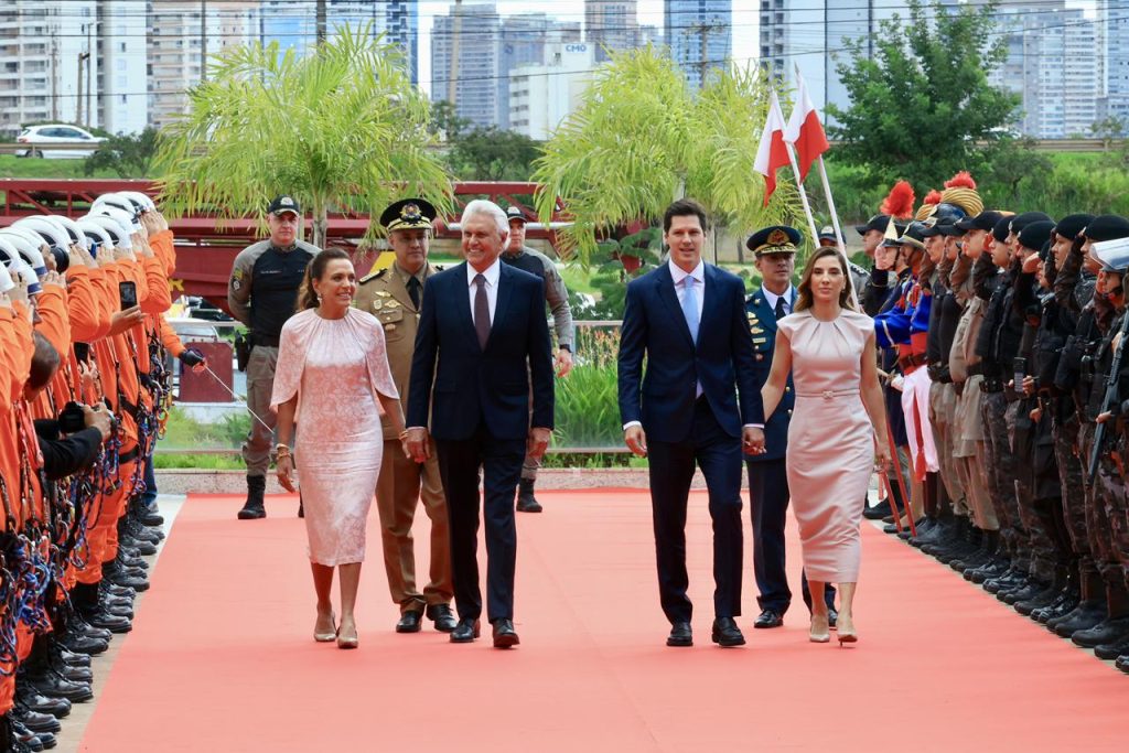 Posse de Daniel Vilela (Foto: Secom)