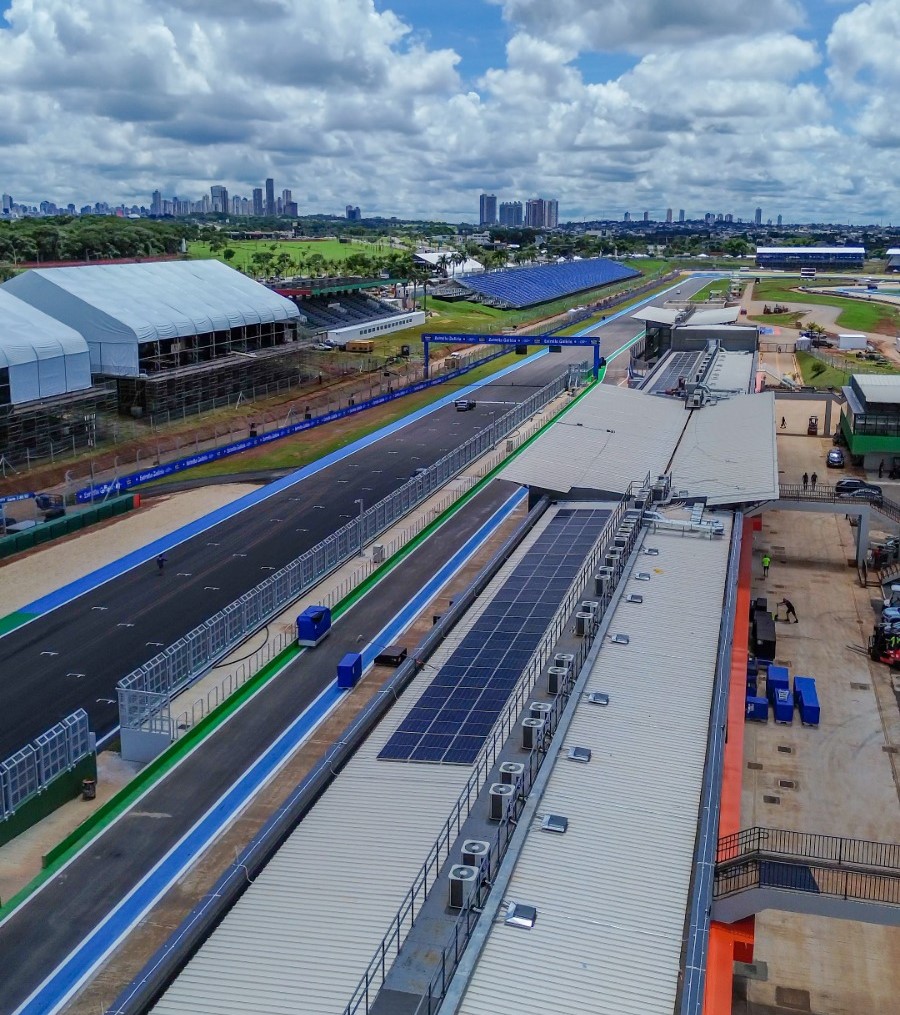 Autódromo Internacional de Goiânia recebeu modernização energética