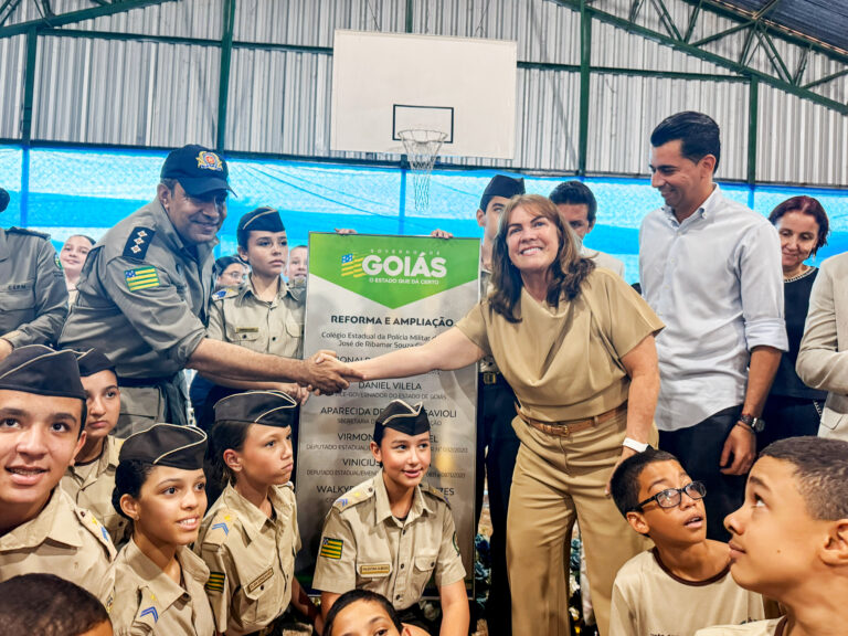 CEPMG José de Ribamar Souza Cirqueira, de Goiânia, é entregue reformado e ampliado