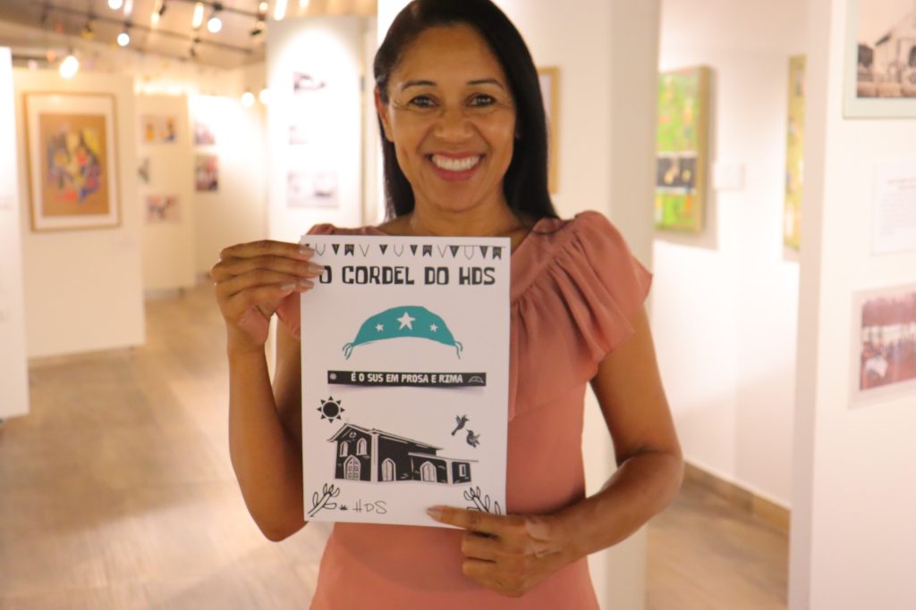 Cordel educativo do HDS Aproxima pacientes e SUS