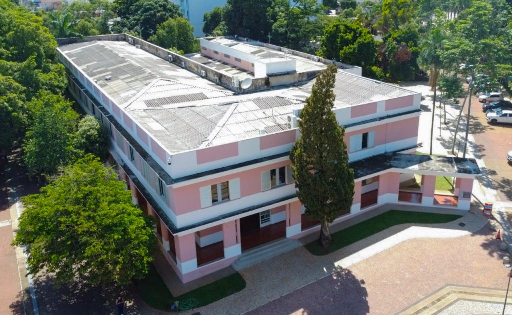 Vista aérea da Secult