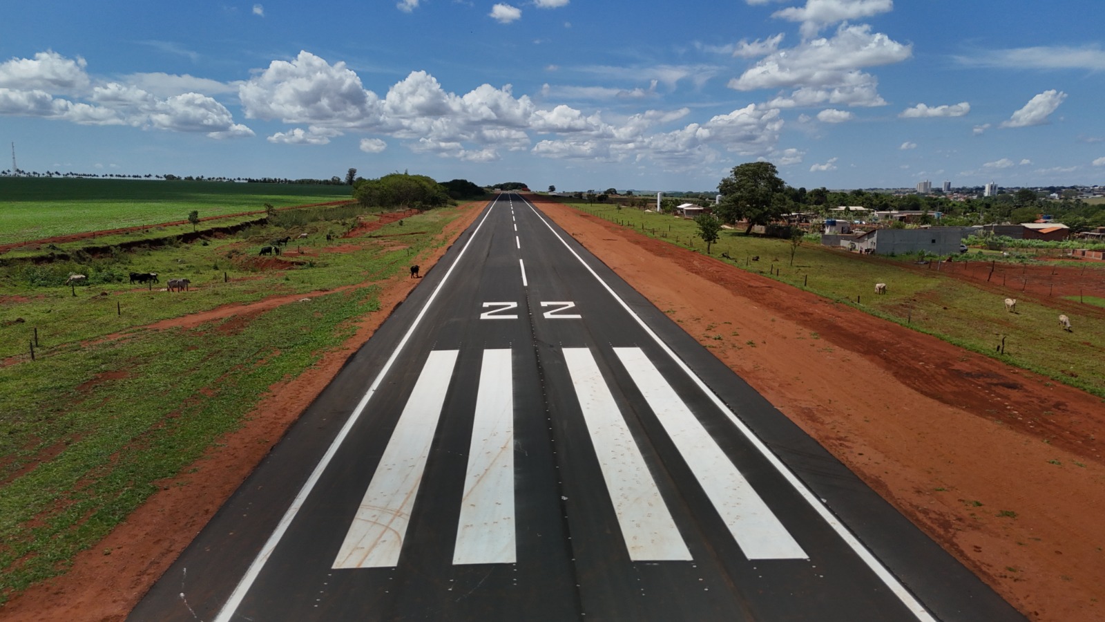 Goinfra restaura e moderniza aeródromos em dez municípios goianos