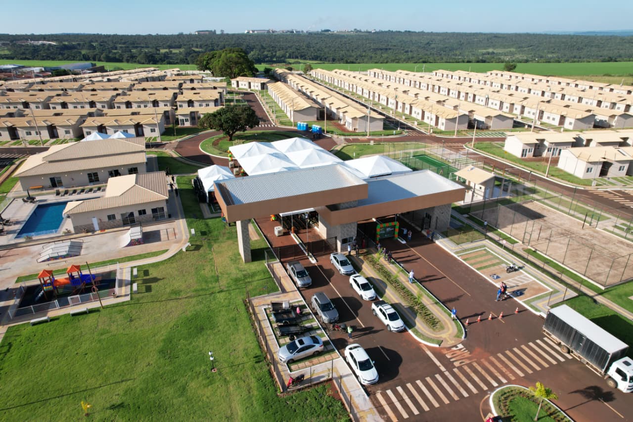 Em Jataí, foram entregues 711 apartamentos do programa Pra Ter Onde Morar – Aluguel Nunca Mais (Fotos: Wesley Costa e Edgard Soares)