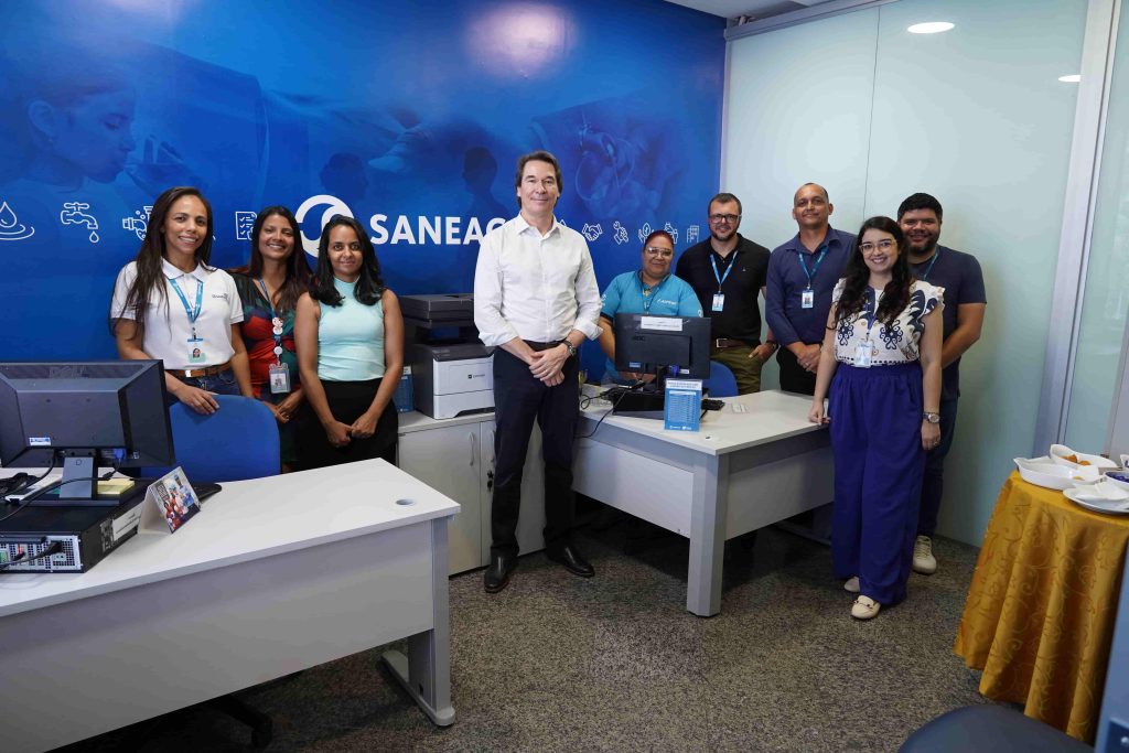 Inauguração do novo posto de atendimento da Saneago