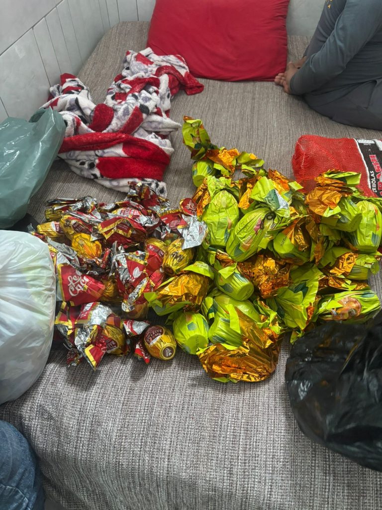 Ovos de Páscoa apreendidos