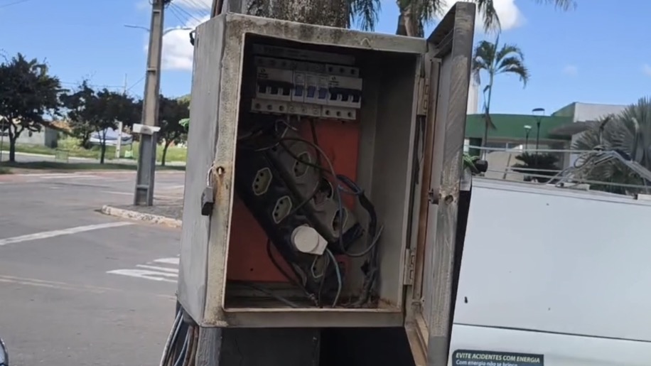 Polícias Civil e Científica e Equatorial Goiás flagram furto de energia em comércio de Senador Canedo