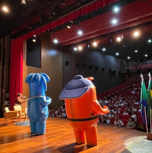 III Fórum Infantil do Fica 2026 tem participação ativa de equipe de educação ambiental da Saneago