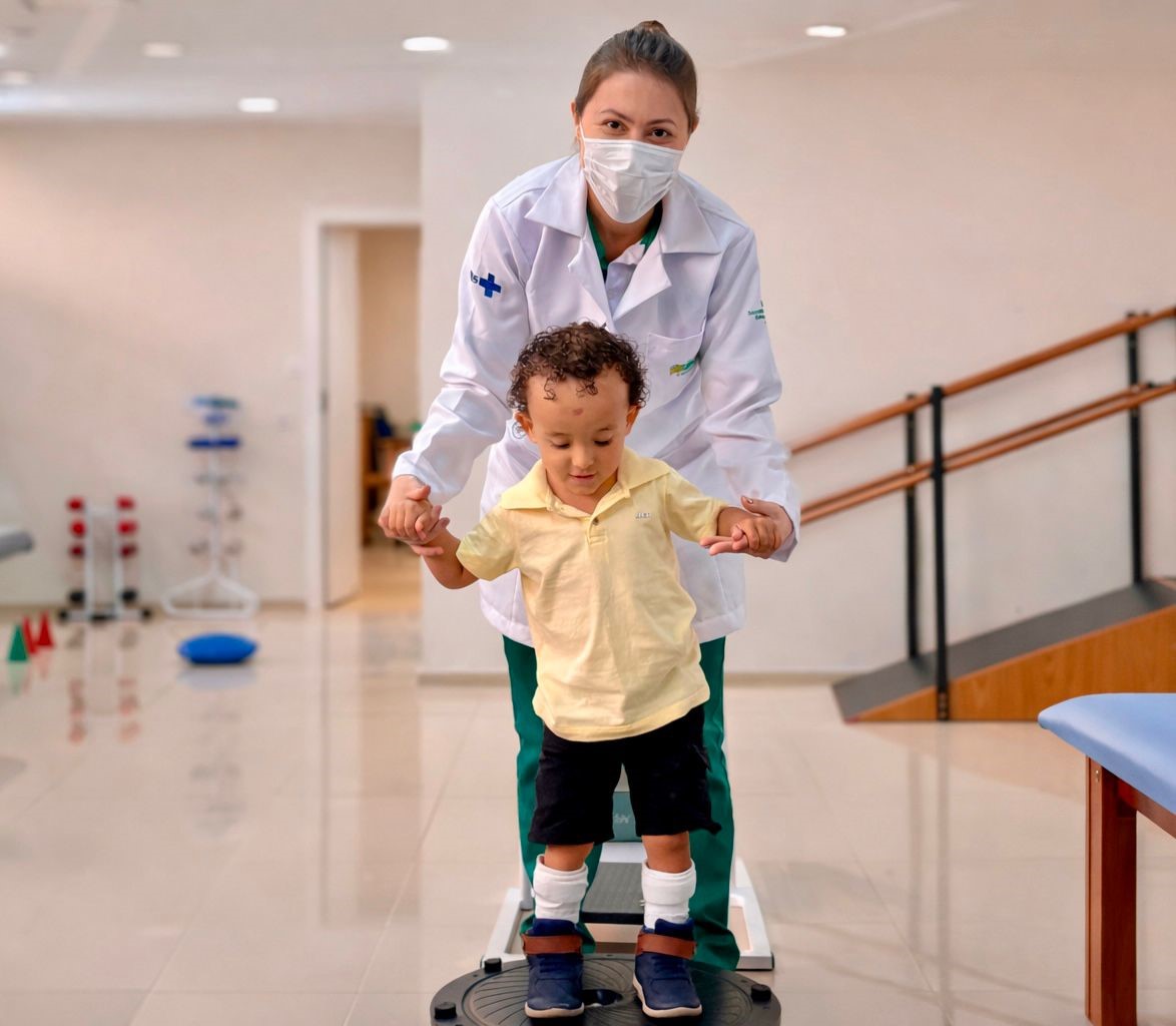 Reabilitação na Policlínica de Formosa promove qualidade de vida e desenvolvimento de paciente com mielomeningocele