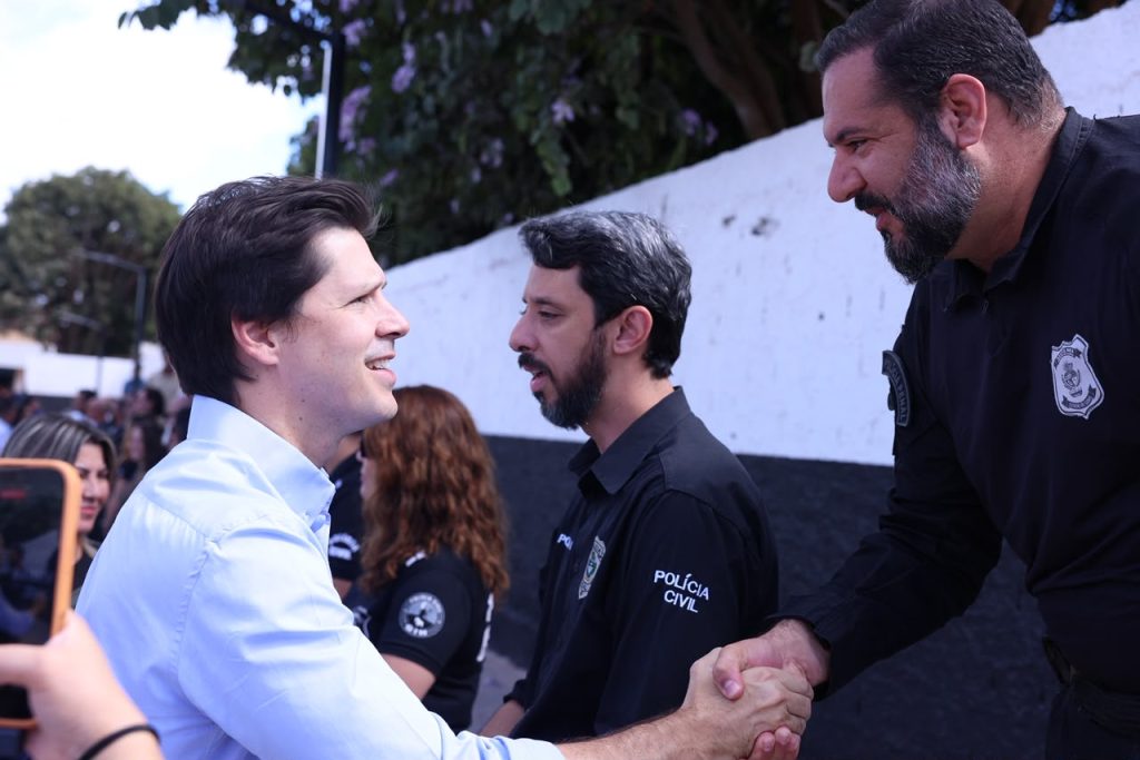 Daniel Vilela valoriza forças de segurança