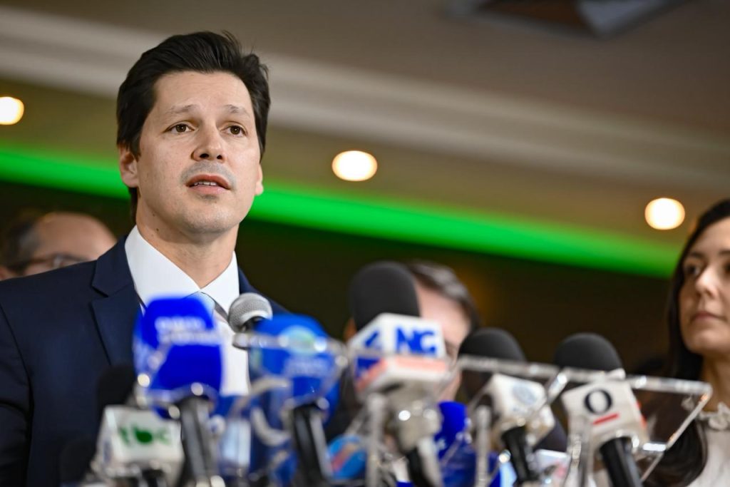 Daniel Vilela em coletiva