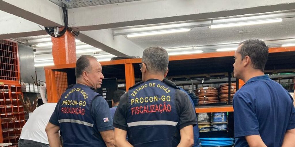 Fiscalização Procon Goiás fios