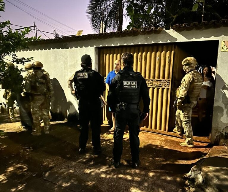 Operação desarticula organização suspeita de extorquir produtores rurais