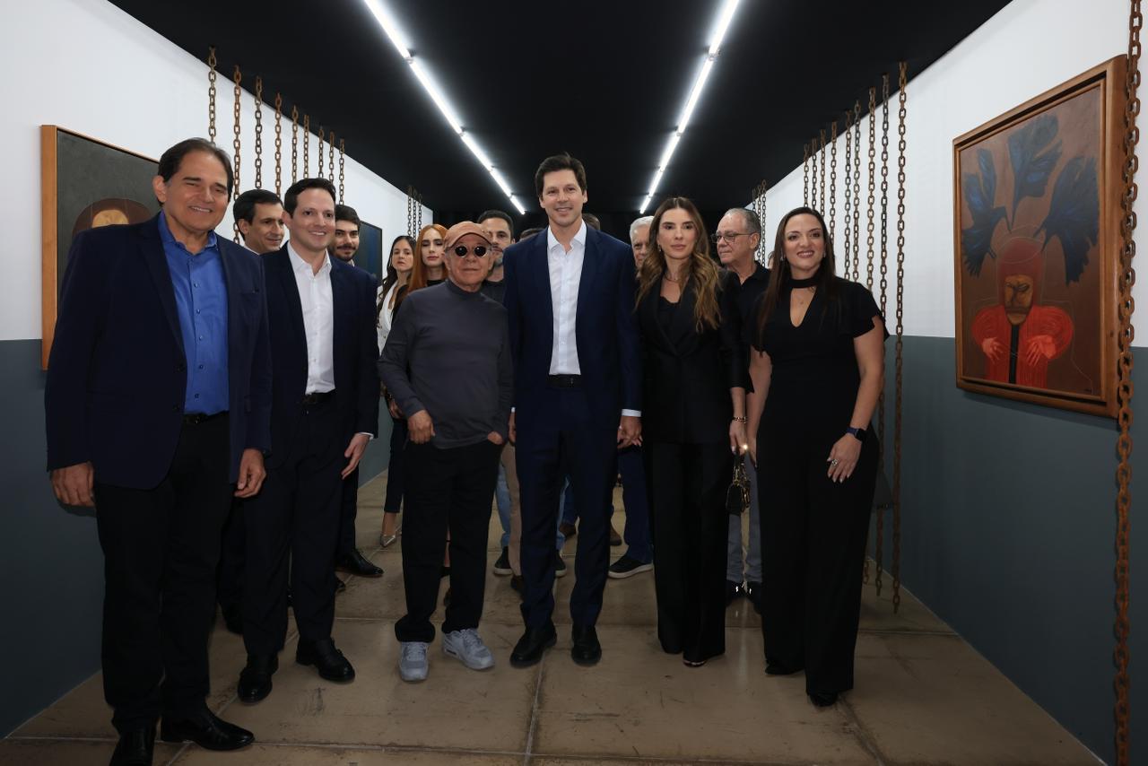 Produção artística goiana ganha destaque na abertura da exposição “4 Mestres da Arte”