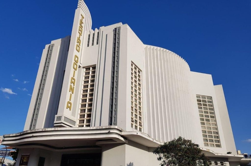 Fachada do Teatro Goiânia