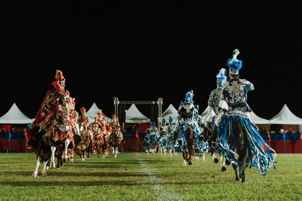 Encenação das Cavalhadas de Palmeiras de Goiás