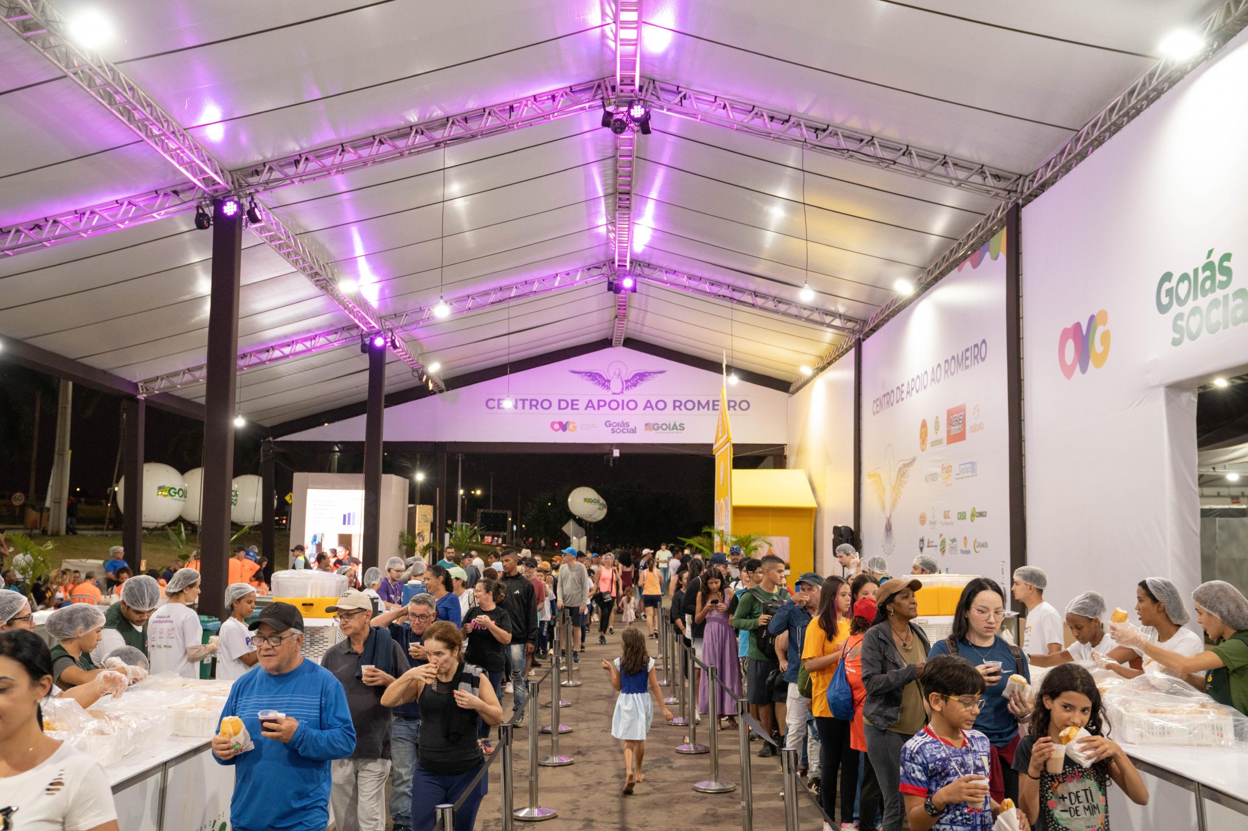 Centro de Apoio ao Romeiro funcionará 24 horas durante Romaria de Trindade