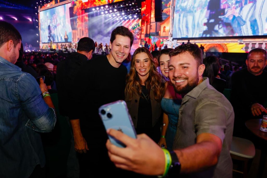 Daniel e Iara Vilela no Arraiá do Bem 2026 no Serra Dourada