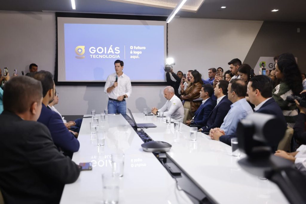 Daniel Vilela no lançamento da GOtech
