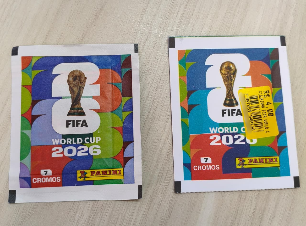 Figurinhas falsas da Copa do Mundo