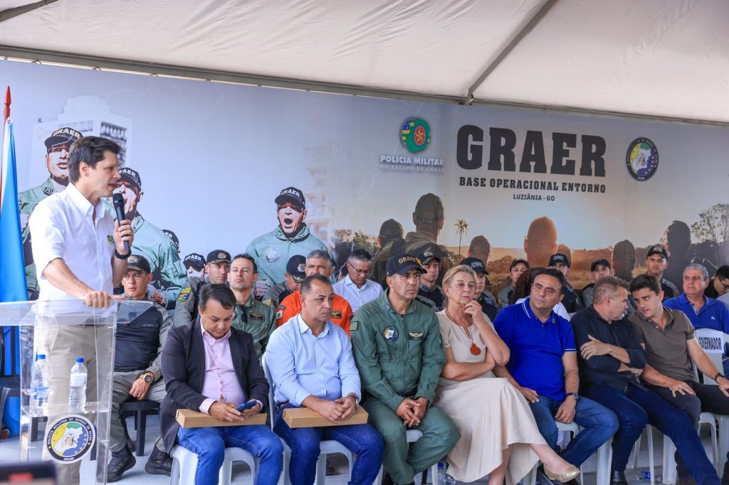 Inaugurada a base do Graer em Luziânia