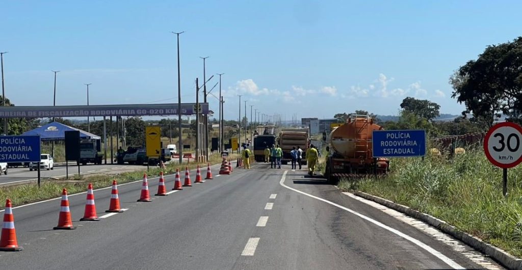 Começam as obras de restauração da GO-020, em Goiânia