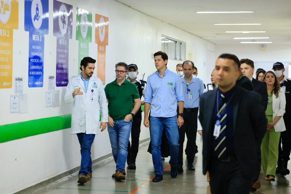 Mesmo passando por obras, atendimento no Hugo flui normalmente