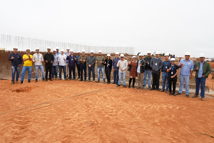 Visita da Saneago ao Sistema Rio Verdinho