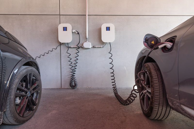 recarga de carro elétrico