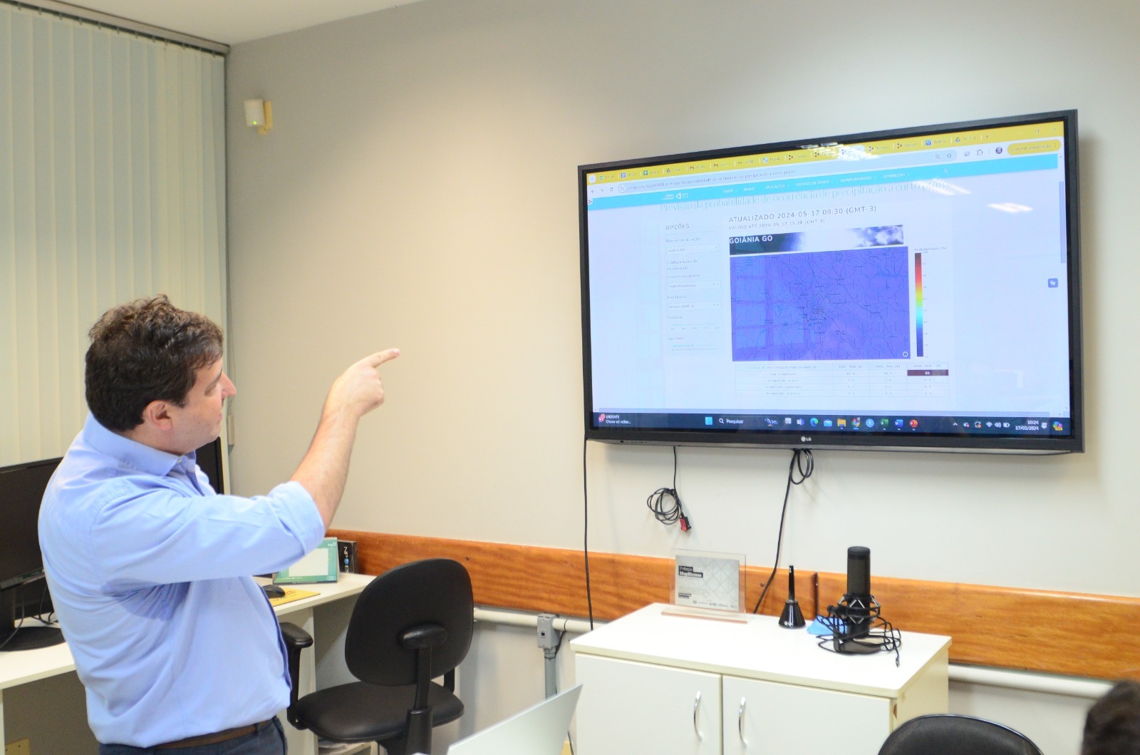 Goiás poderá enfrentar ondas de calor mais frequentes e temperaturas acima de 38°C - meteorologista do Cempa-Cerrado, Carlos Diego Gurjão