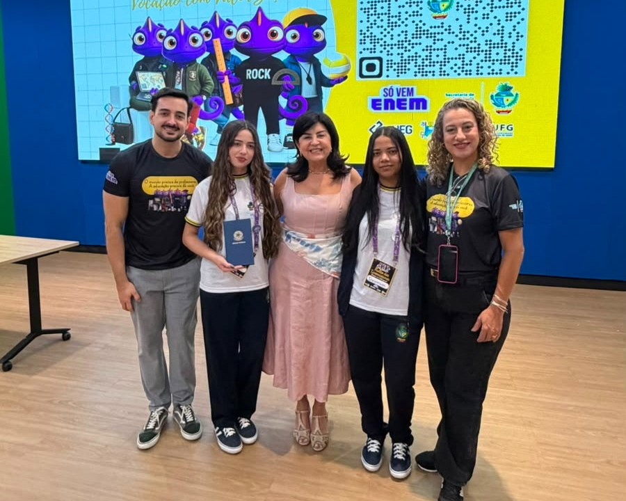 Finalistas do Jovem Senador 2026 em Goiás recebem homenagem no Dia do Estudante - finalistas goianas