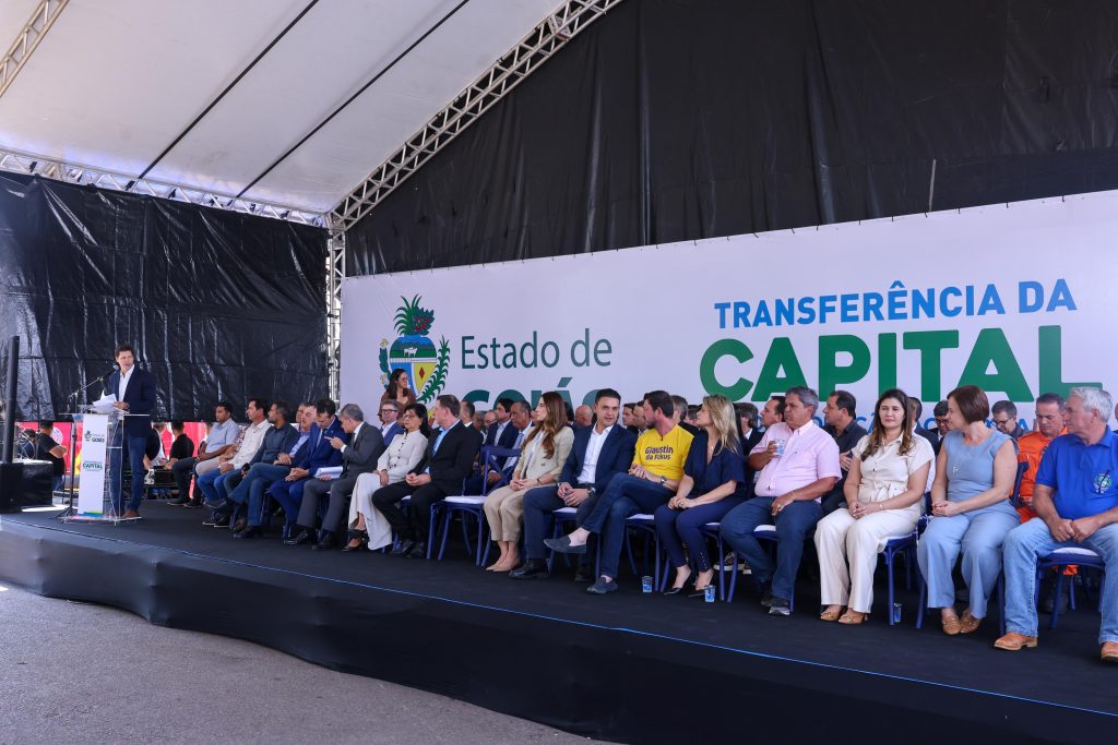 Santa Cruz de Goiás se torna simbolicamente a capital do Estado
