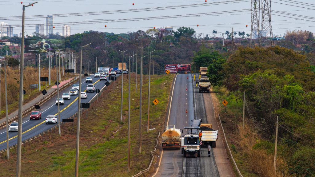 Goinfra inicia nova etapa da restauração da GO-020 na Região Metropolitana de Goiânia