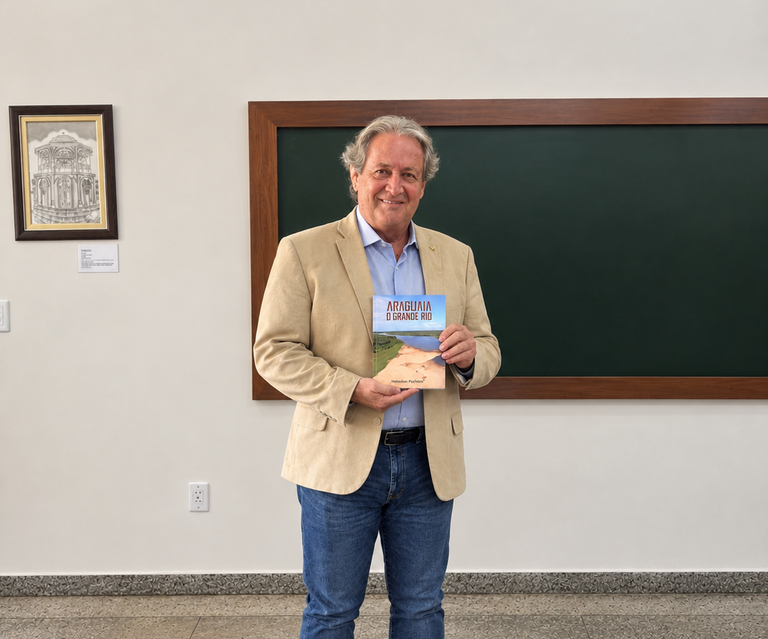 Livro "Araguaia, o Grande Rio" chega às escolas públicas de Goiás