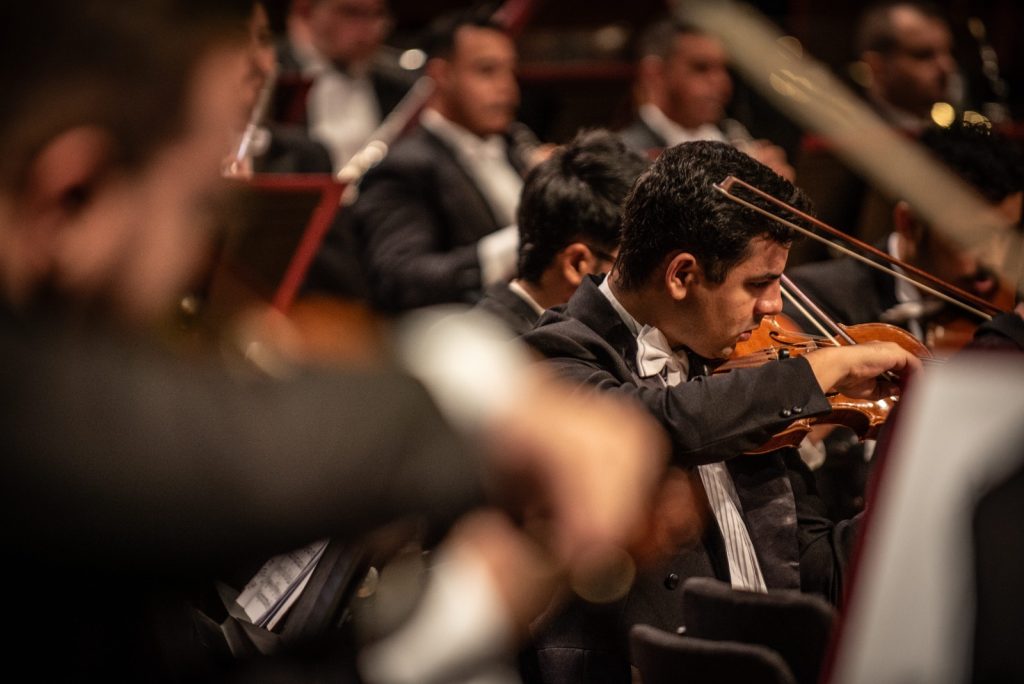 Músicos da Orquestra Filarmônica de Goiás